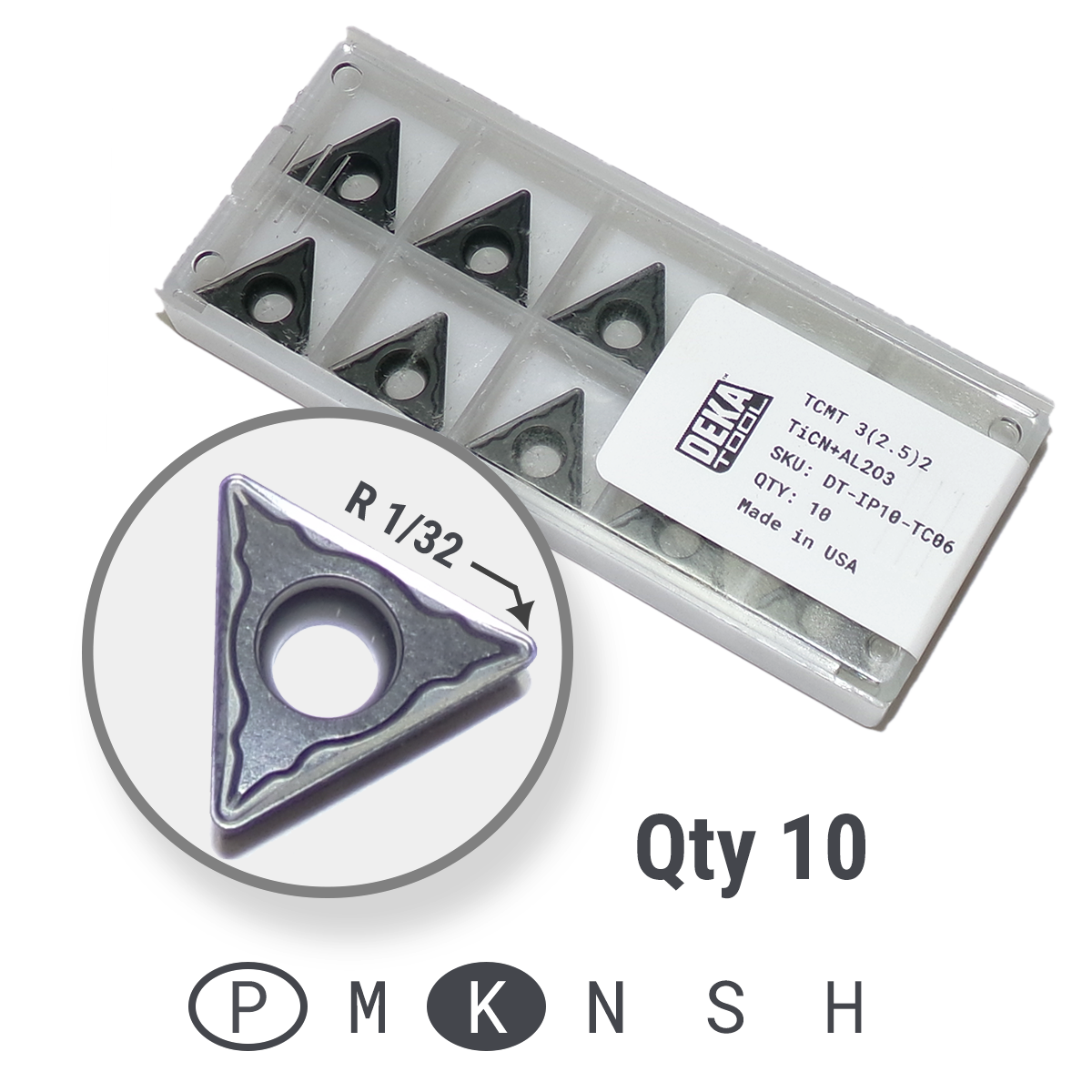 Inserts - TCMT 3(2.5)*