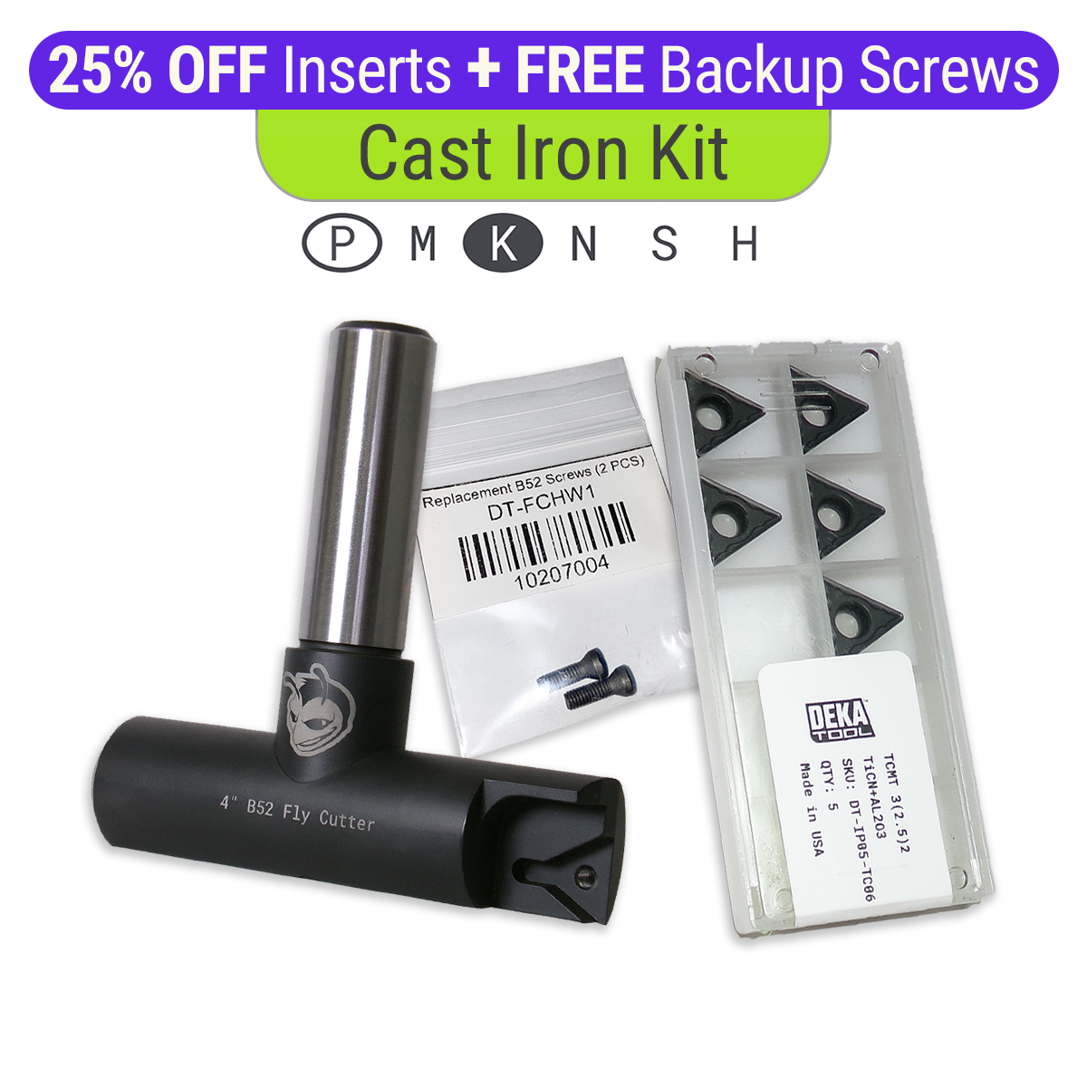 B52 Starter Kit (For Cast Iron)