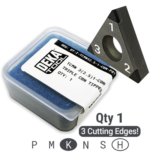 Insert - B36/B52 Triple CBN Tipped
